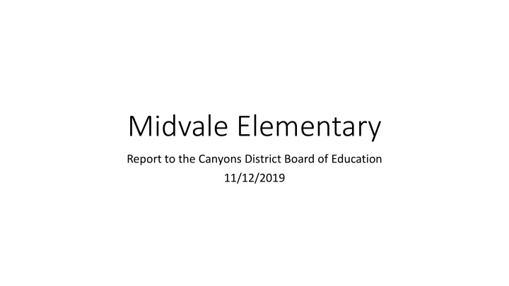 midvale elementary