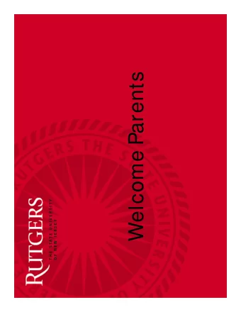 Welcome Parents  Student  Administrative  Services  Student Services are delivered through  m any