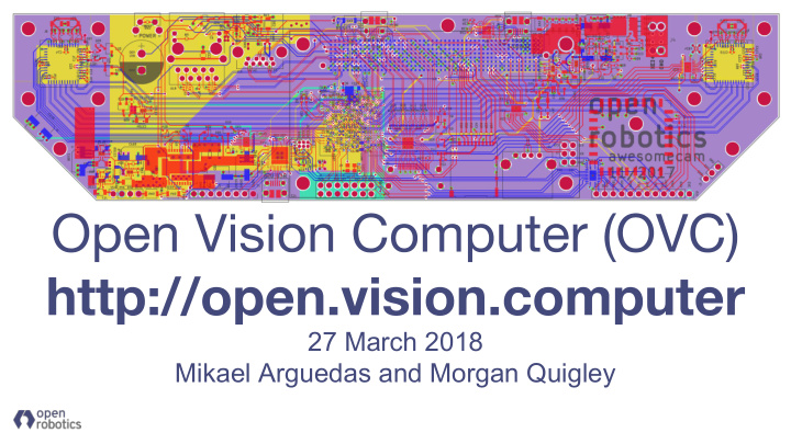 27 march 2018 mikael arguedas and morgan quigley