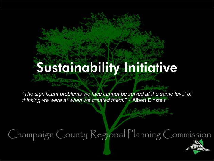 sustainability initiative