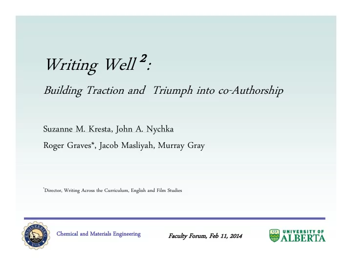 writing well 2