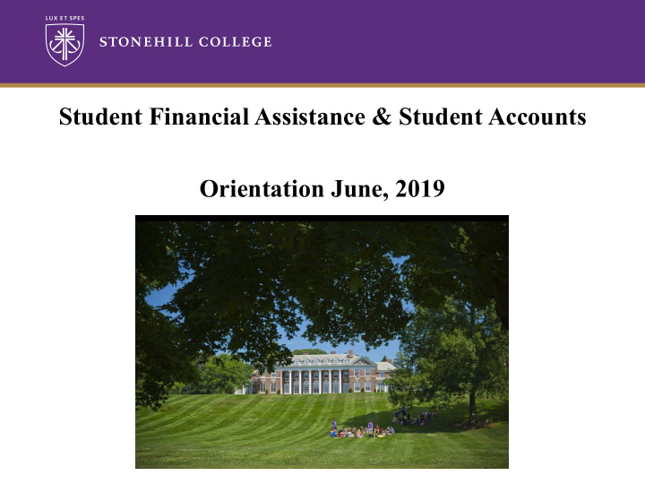 student financial assistance amp student accounts
