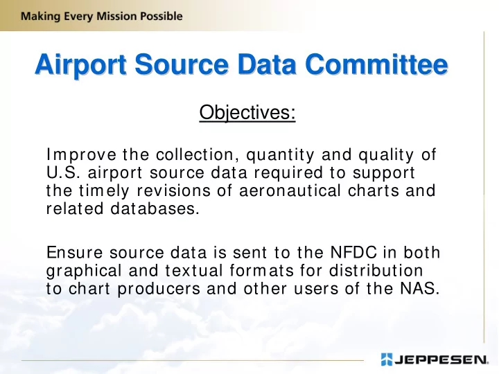 airport source data committee airport source data