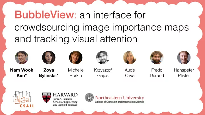 eye tracking for capturing human visual attention eye