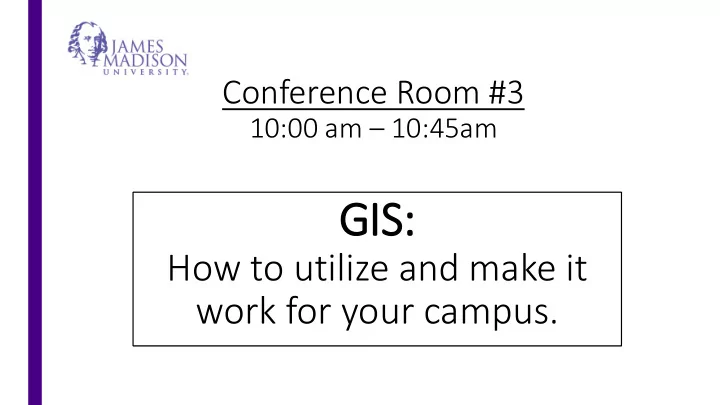 gis is