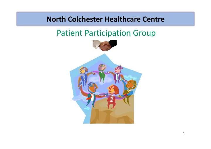 patient participation group