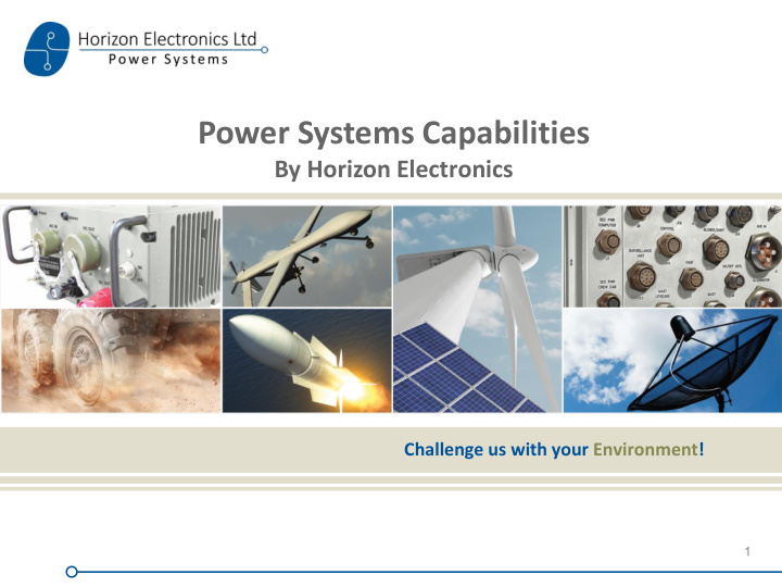 power systems capabilities