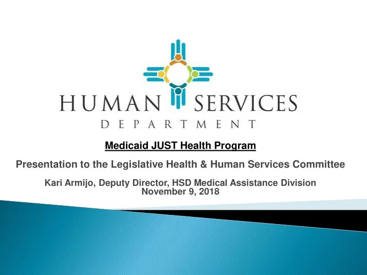 medicaid just health program
