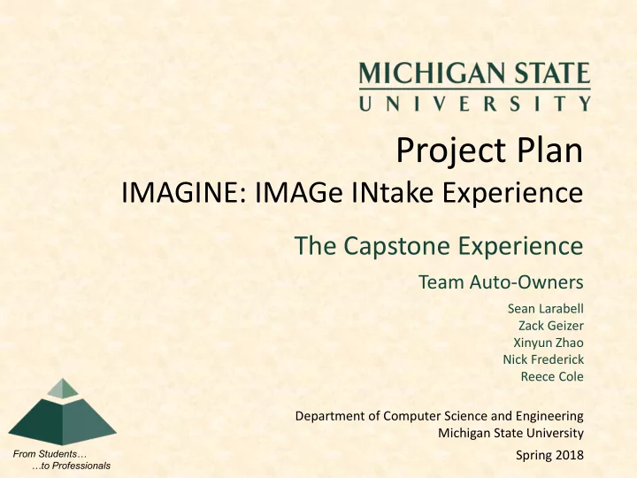 project plan