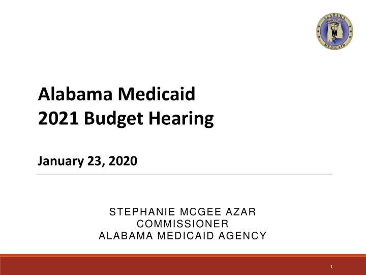 alabama medicaid 2021 budget hearing