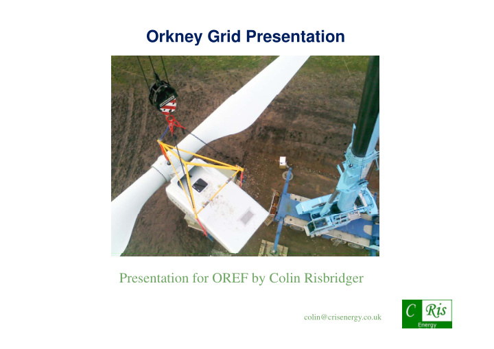 orkney grid presentation