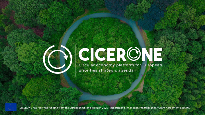 cicerone has received funding from the european union s