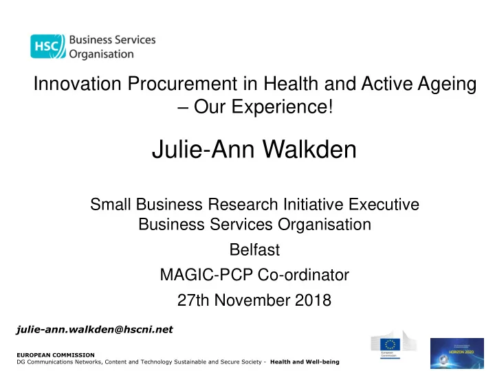 julie ann walkden