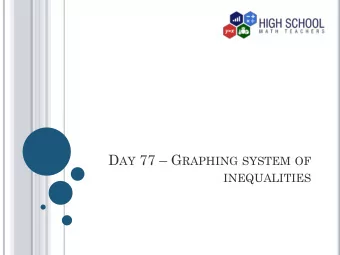 1. Let x represent the length of each side of the square, and let y represent the  length of one of