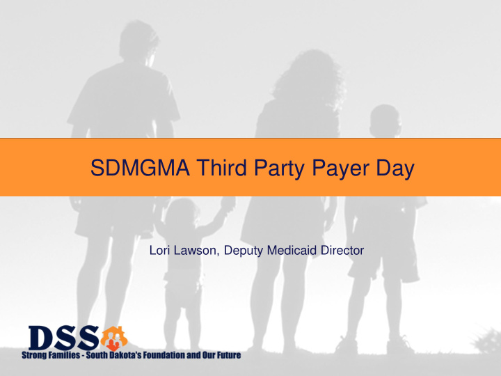 sdmgma third party payer day