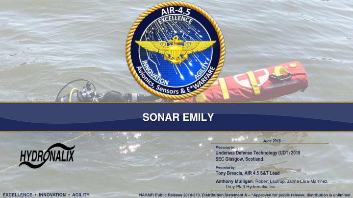 sonar emily