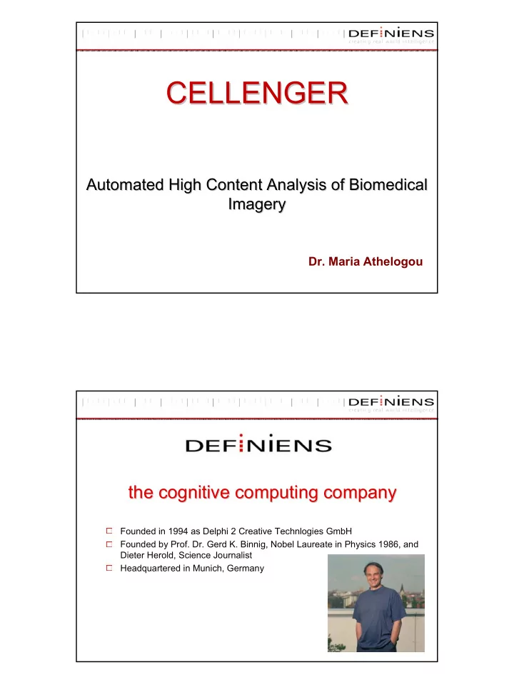 cellenger cellenger