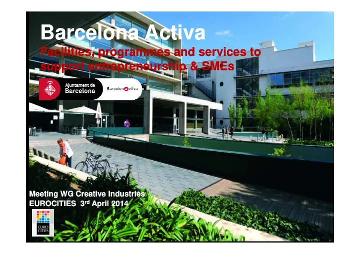 barcelona activa barcelona activa