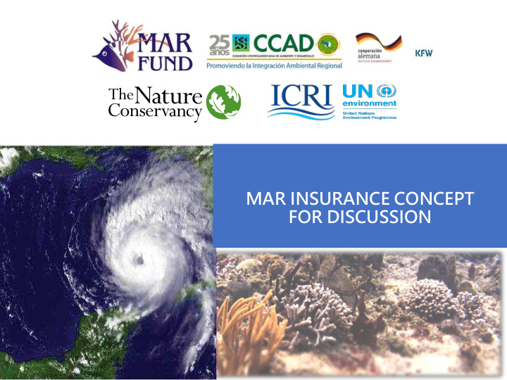 mar insurance concept for discussion