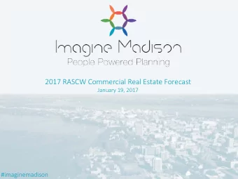 Tha  hank Y  You!  u!  City of Madison Comprehensive Plan Update  Community Outreach Roundtable