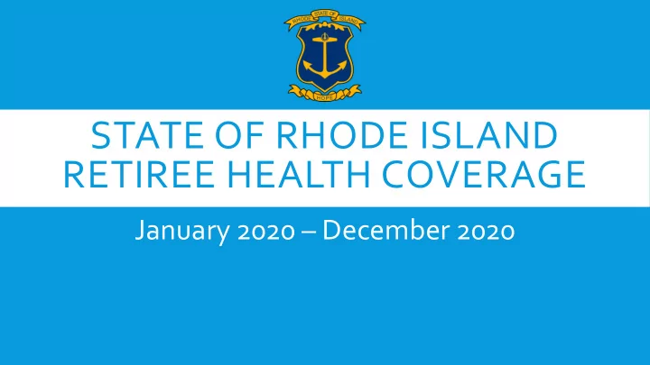 retiree health coverage
