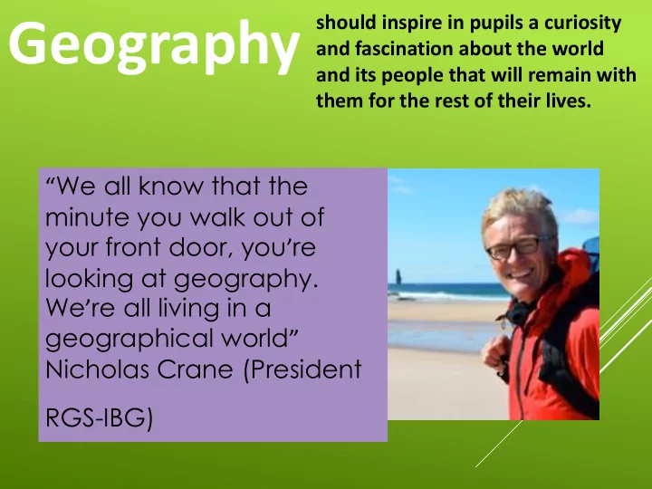 geography