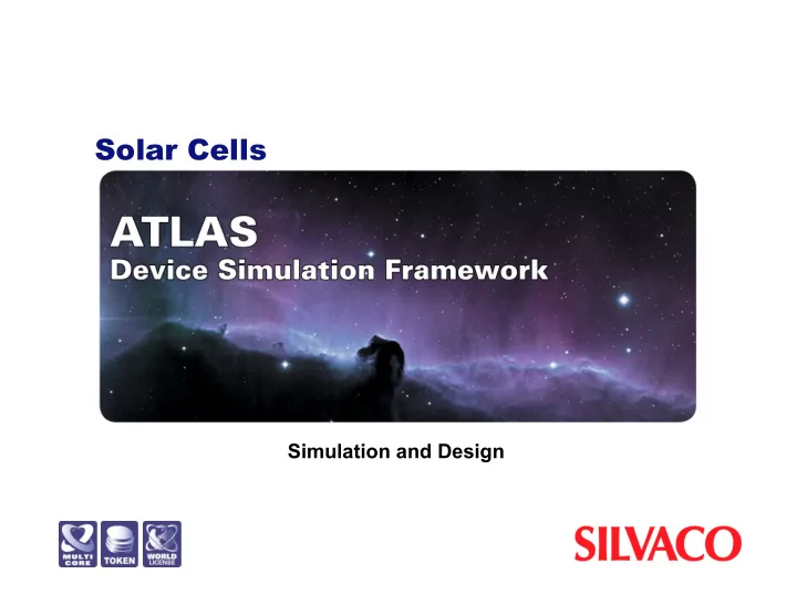 solar cells