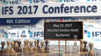 INVITA  IE We have the pleasure of inviting you to the forth edition of IFS Conference organized