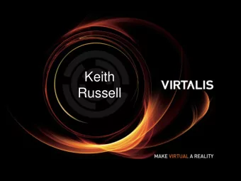 Russell  What we do?  Global Company with Global Customers  Over 300 man years of experience