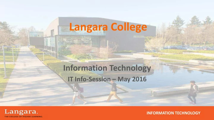 langara college
