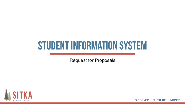 student information system