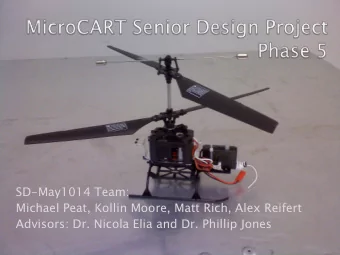 SD-May1014 Team:  Michael Peat, Kollin Moore, Matt Rich, Alex Reifert  Advisors: Dr. Nicola Elia