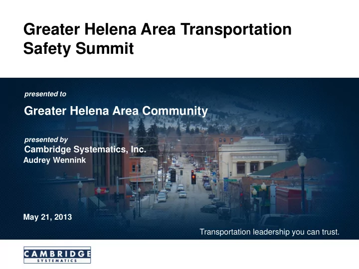safety summit