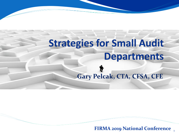 gary pelcak cta cfsa cfe