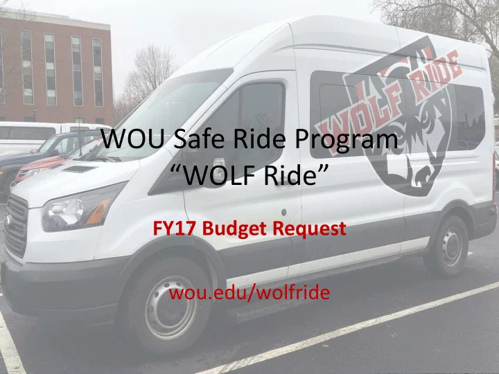 wolf ride