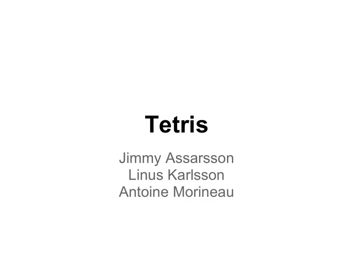 tetris