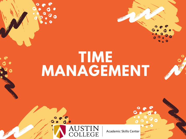 time management presentation overview