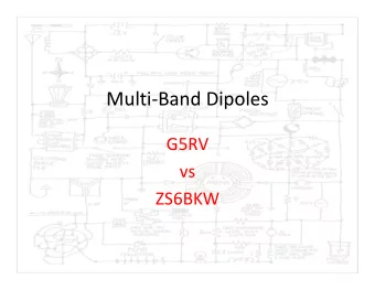 Multi-Band Dipoles  G5RV  vs  ZS6BKW  G5RV  Louis Varney -- G5RV (SK)  1934  102 ft 3/2 WL