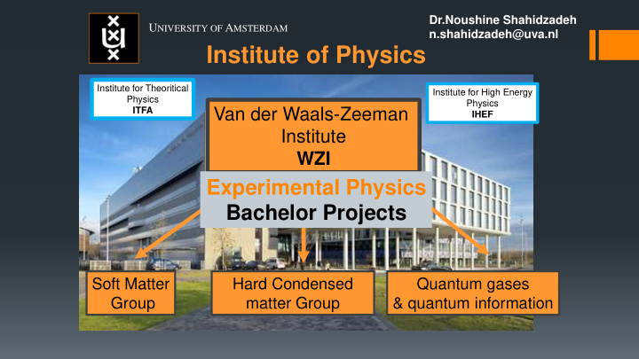 institute of physics