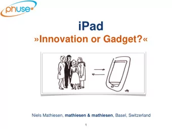 Content:  Evolution:  New Category: Tablet Touch  Change  New Philosophy: Simplicity