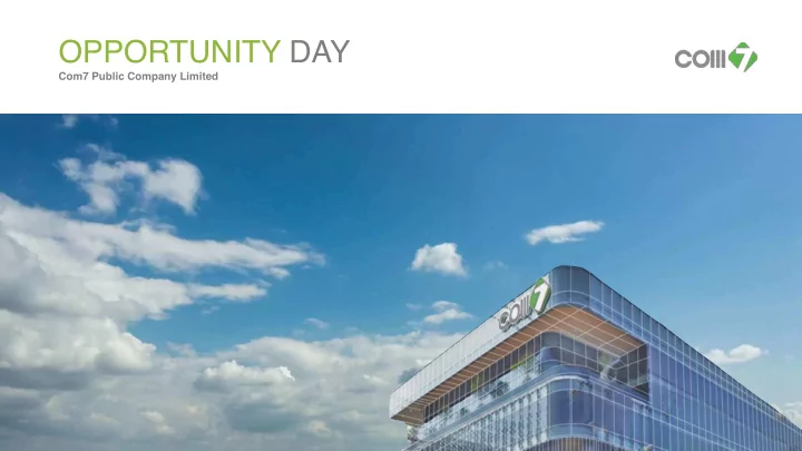 opportunity day