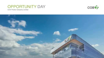 OPPORTUNITY DAY   Com7 Public Company Limited  SALE  7,661MB GROWING UP   Keeping the