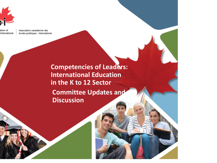 competencies of leaders international education in the k