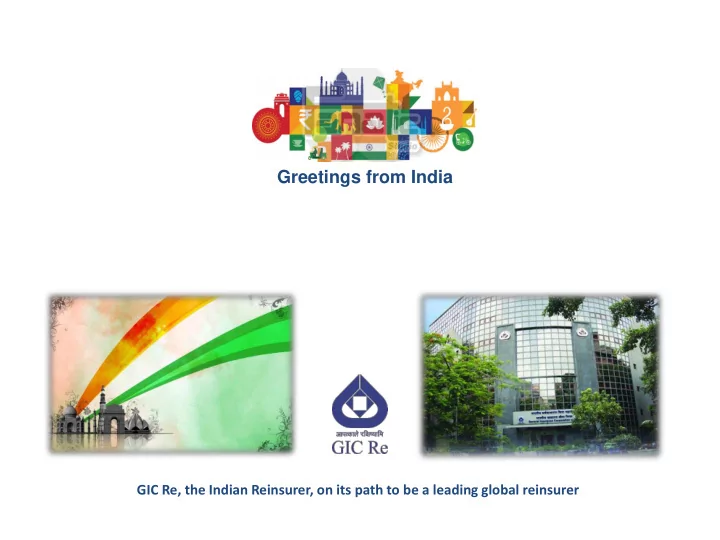 greetings from india