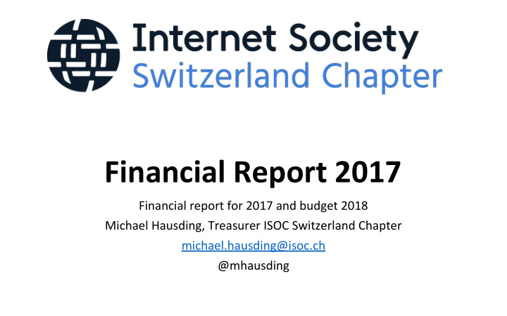 financial report 2017