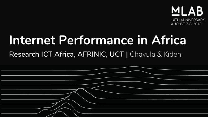 internet performance in africa