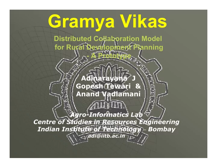 gramya vikas