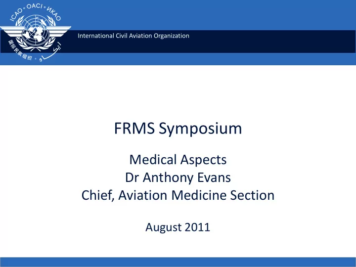 frms symposium