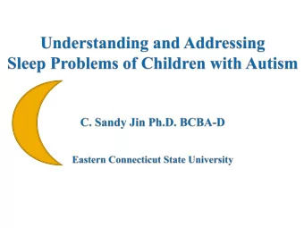 Falling asleep within minutes  Staying asleep throughout the night  (or fall back asleep