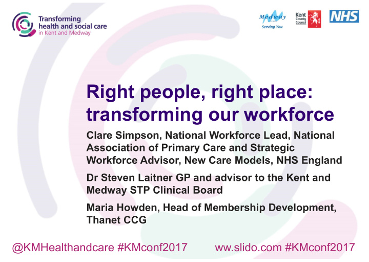 right people right place transforming our workforce